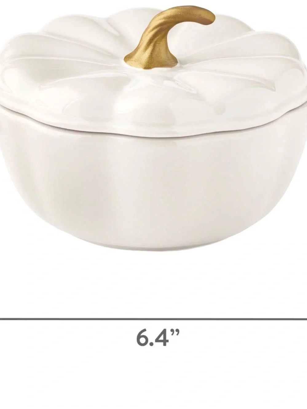 The Pioneer Woman 0.5 quart Pumpkin Stoneware Mini Cocottes Set of 3